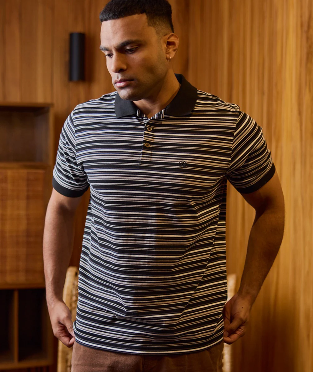 Men's Sandhurst Stripe Polo - Image 10