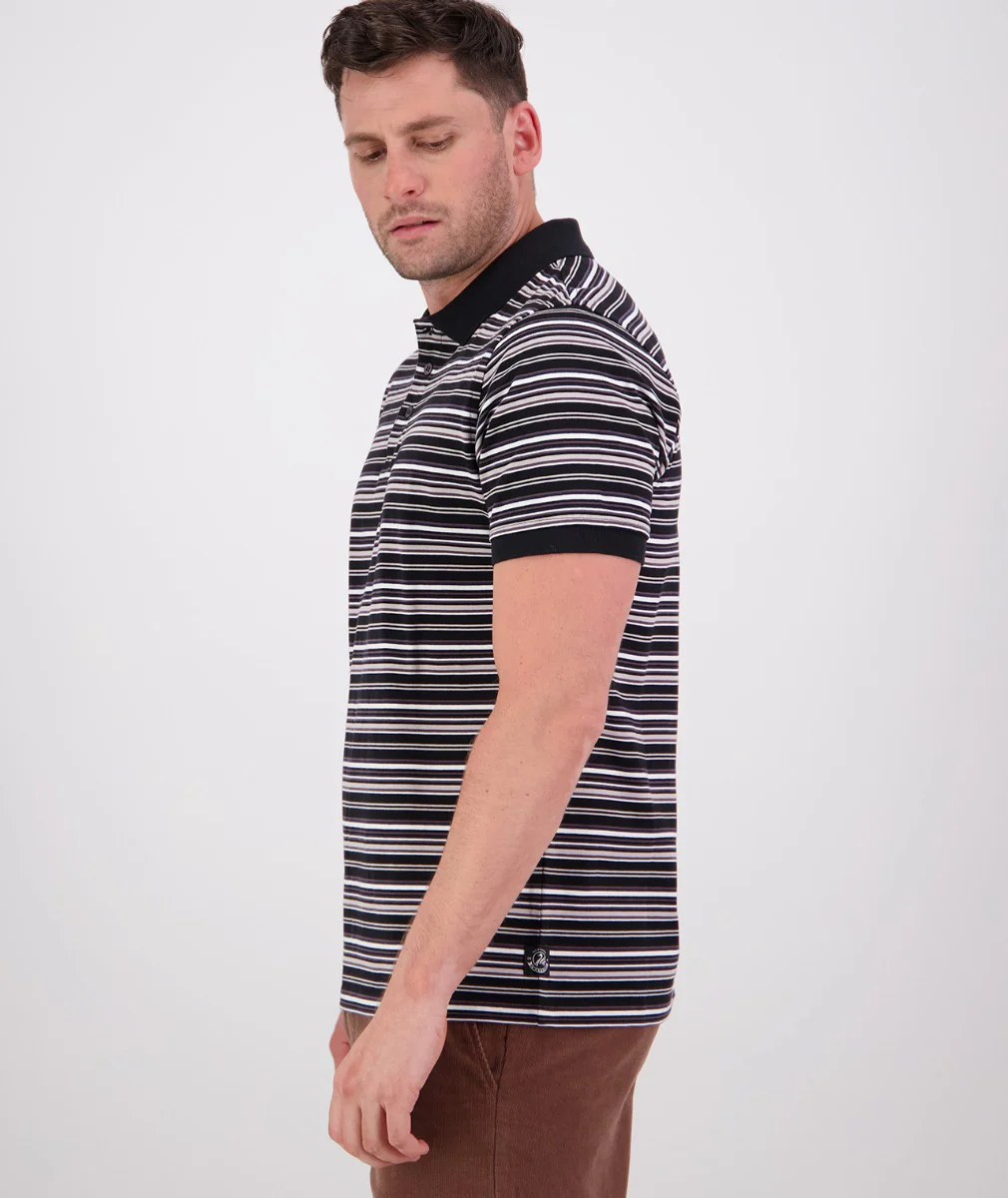 Men's Sandhurst Stripe Polo - Image 6