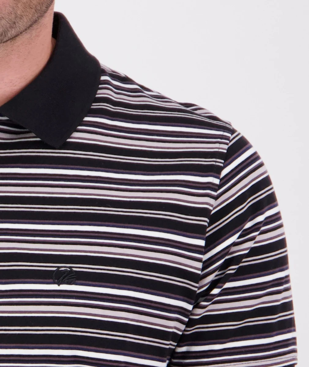 Men's Sandhurst Stripe Polo - Image 8