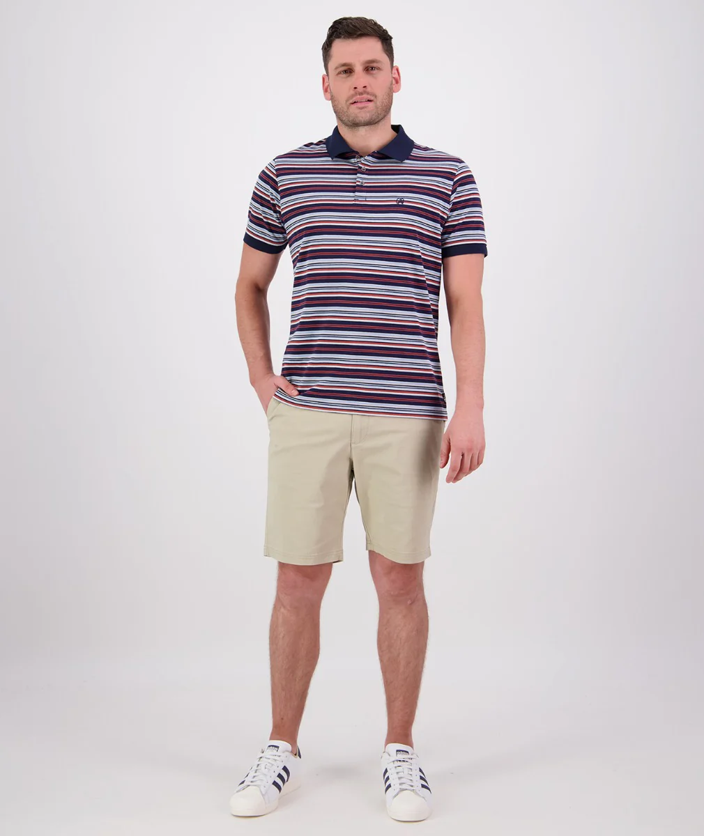 Men's Sandhurst Stripe Polo - Image 5