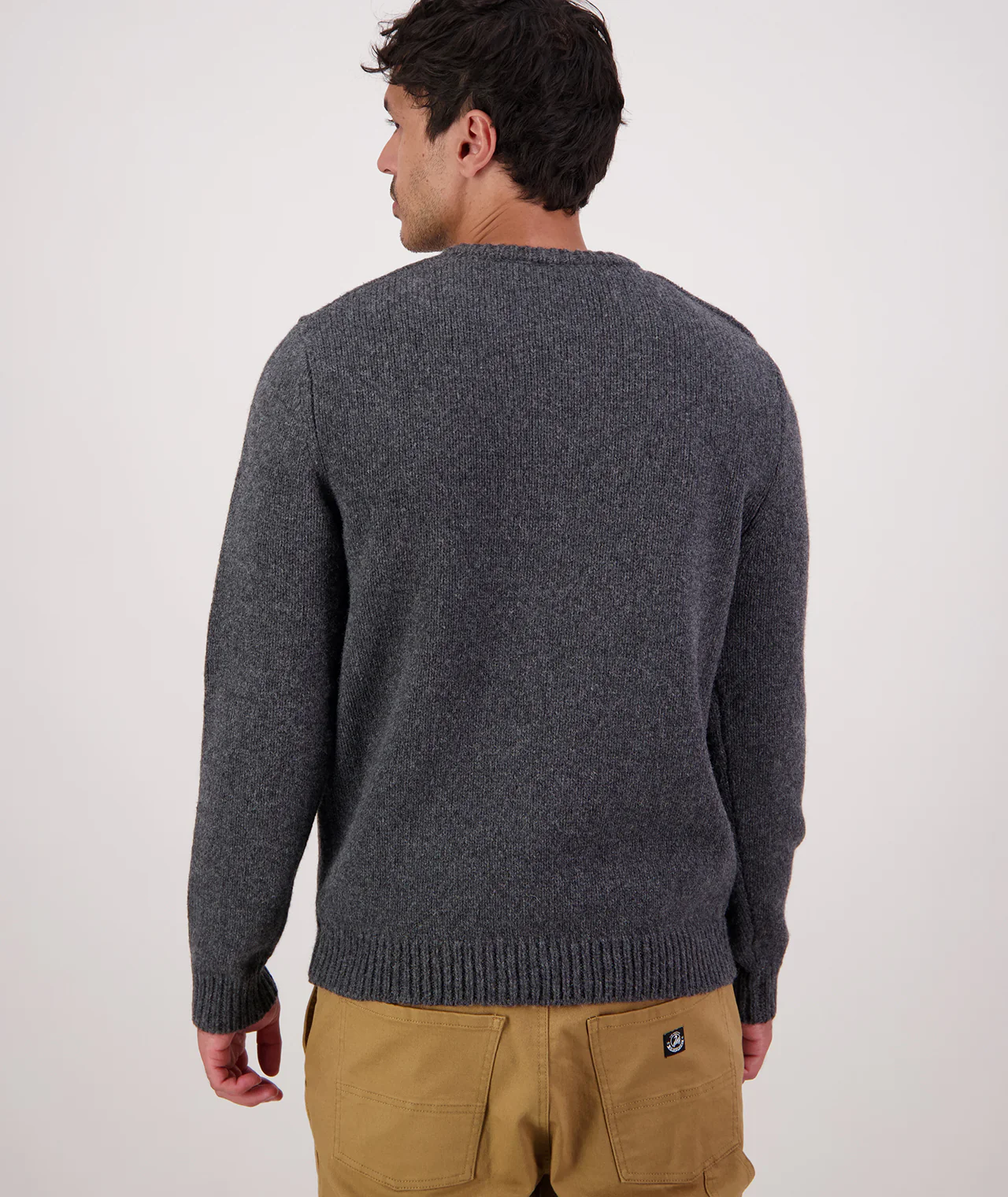 Men's Waylins Wool Knit Crew - Image 4