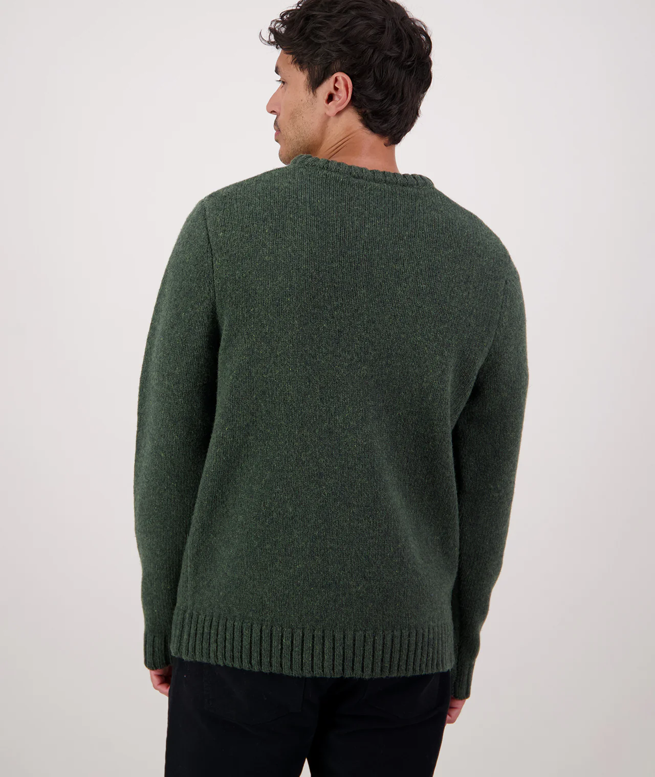 Men's Waylins Wool Knit Crew - Image 3