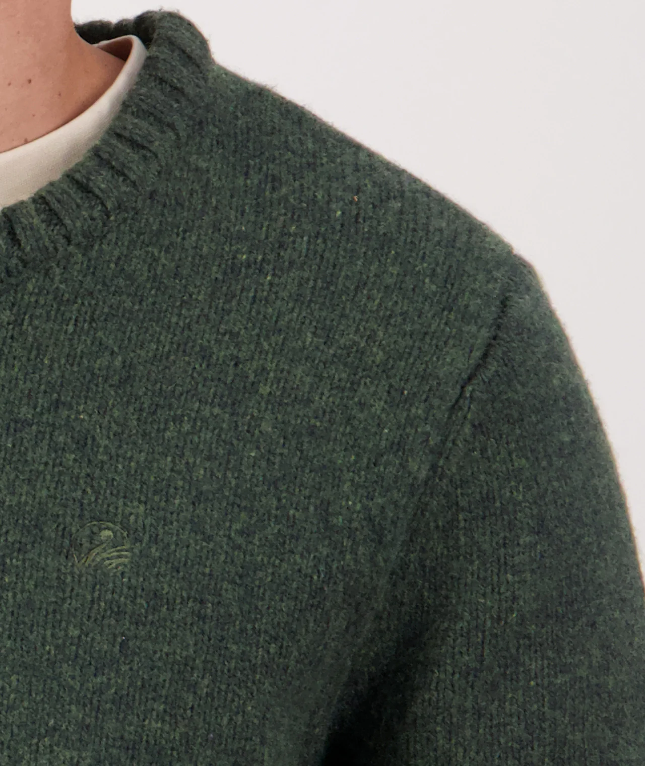 Men's Waylins Wool Knit Crew - Image 4