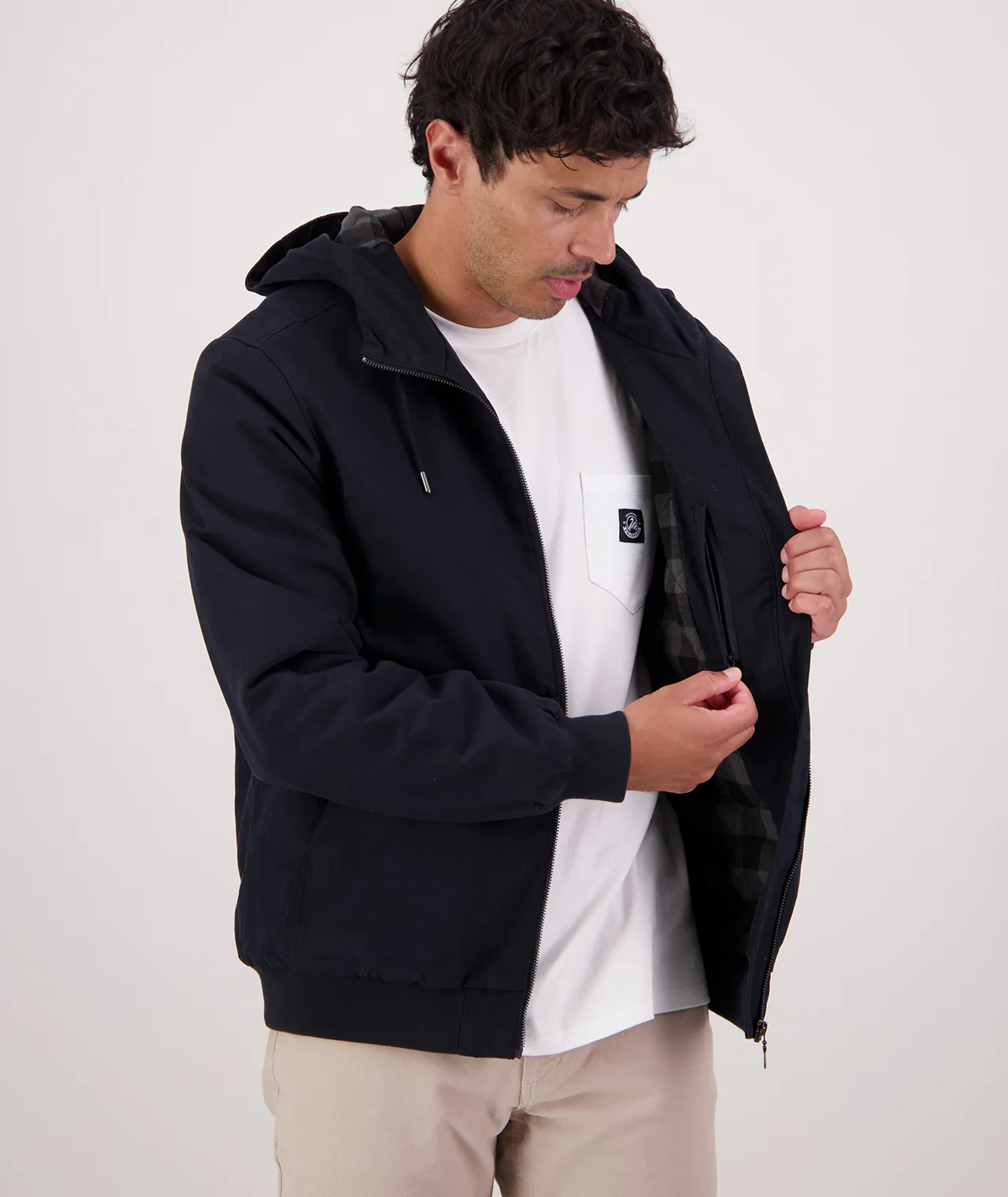 Men's Whitlow V2 Canvas Hoodie - Image 3