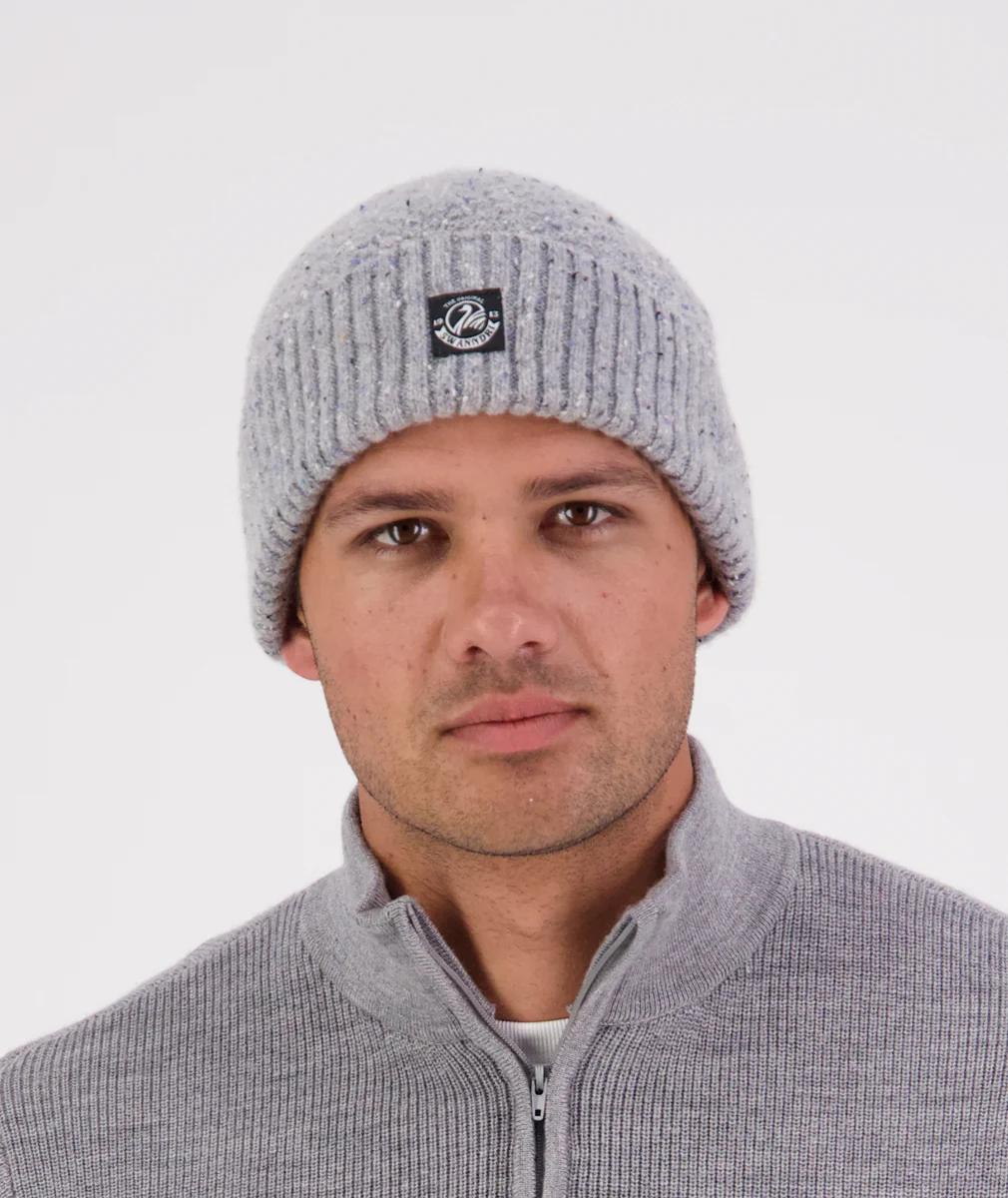 South Road Waffle Beanie - Image 3