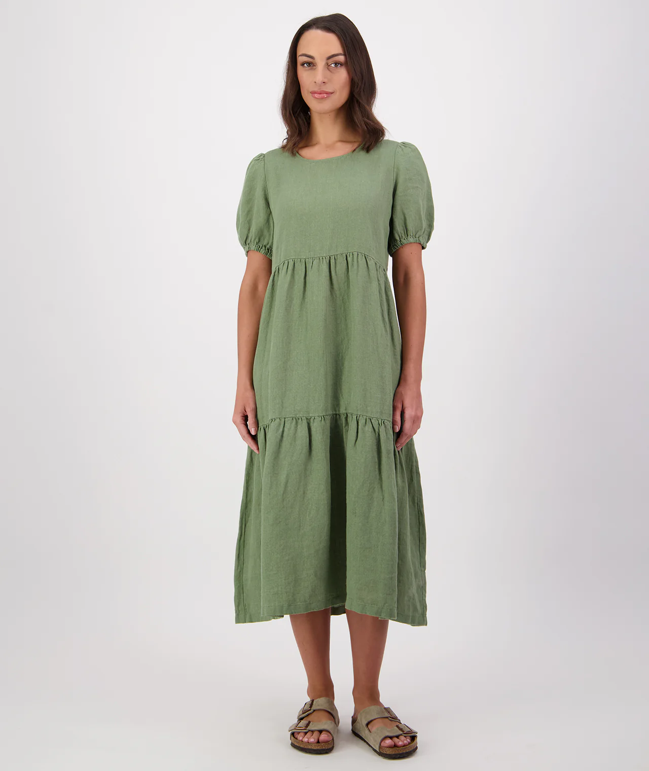 Women's Alma Gathered Dress - Image 3