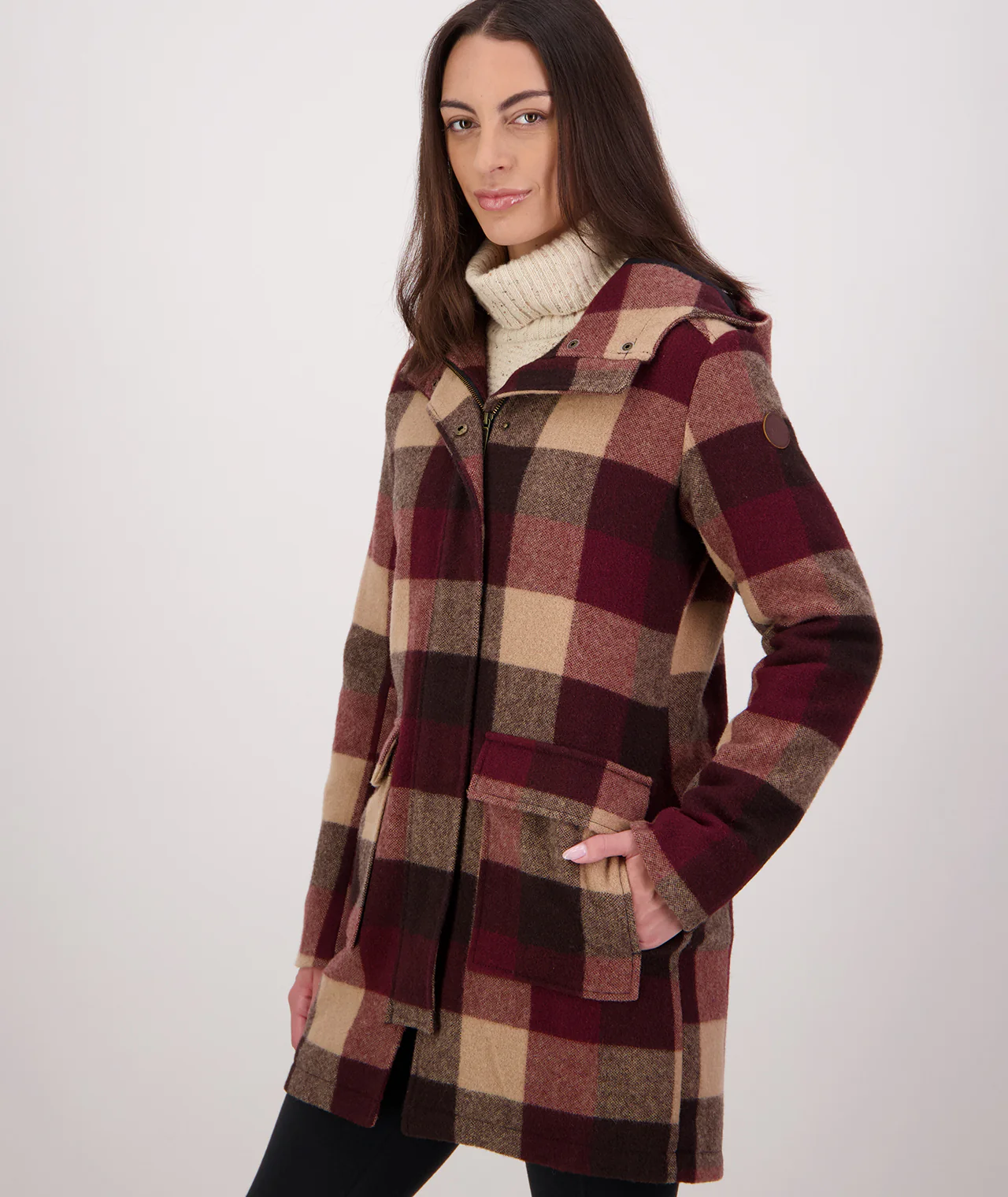 Women's Annmore V2 Wool Overcoat - Image 3
