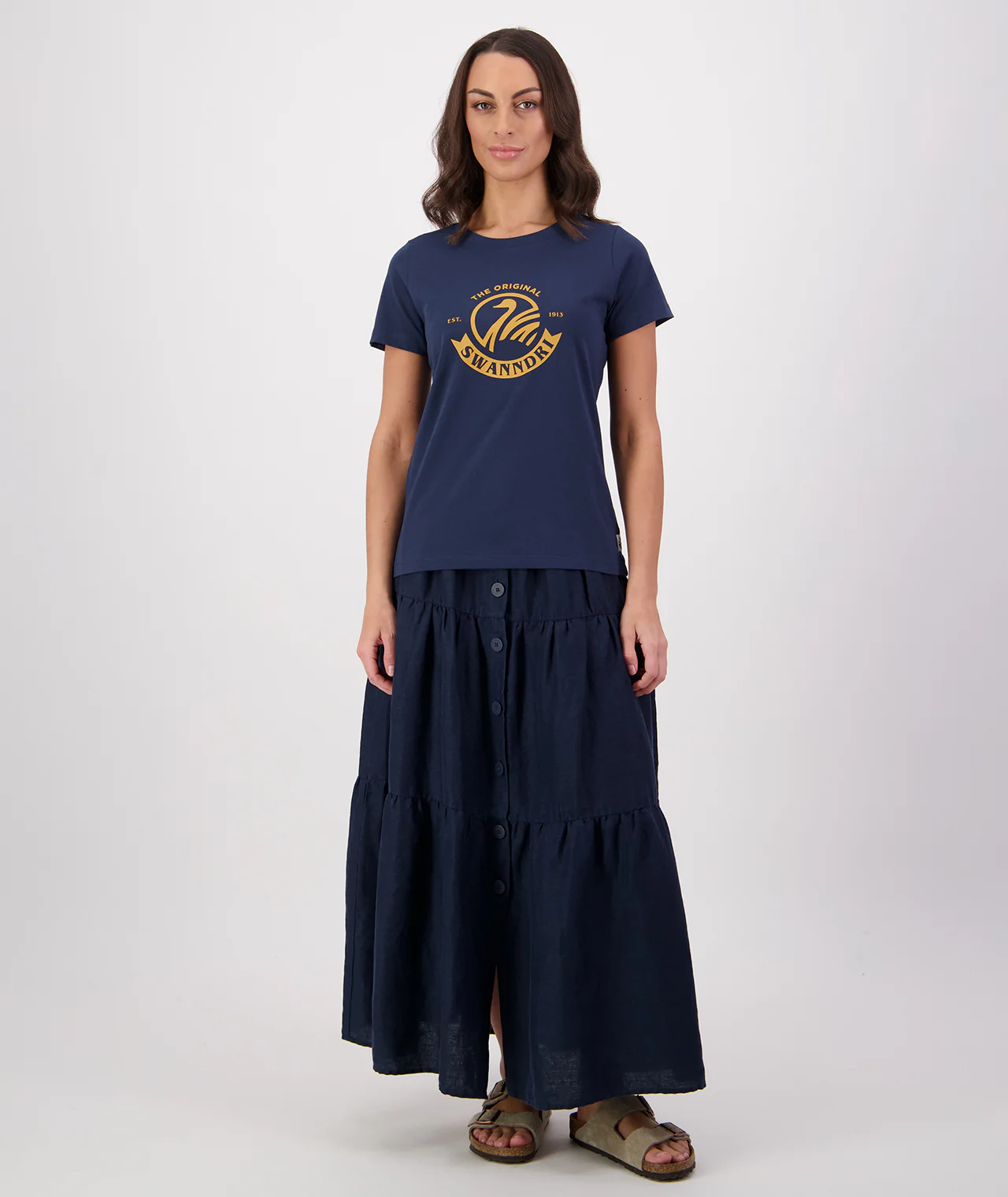 Women's Audrey Linen Skirt - Image 4