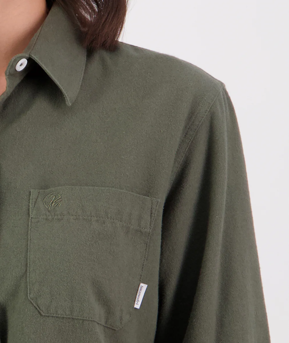 Women's Barn Long Sleeve Shirt - Image 5