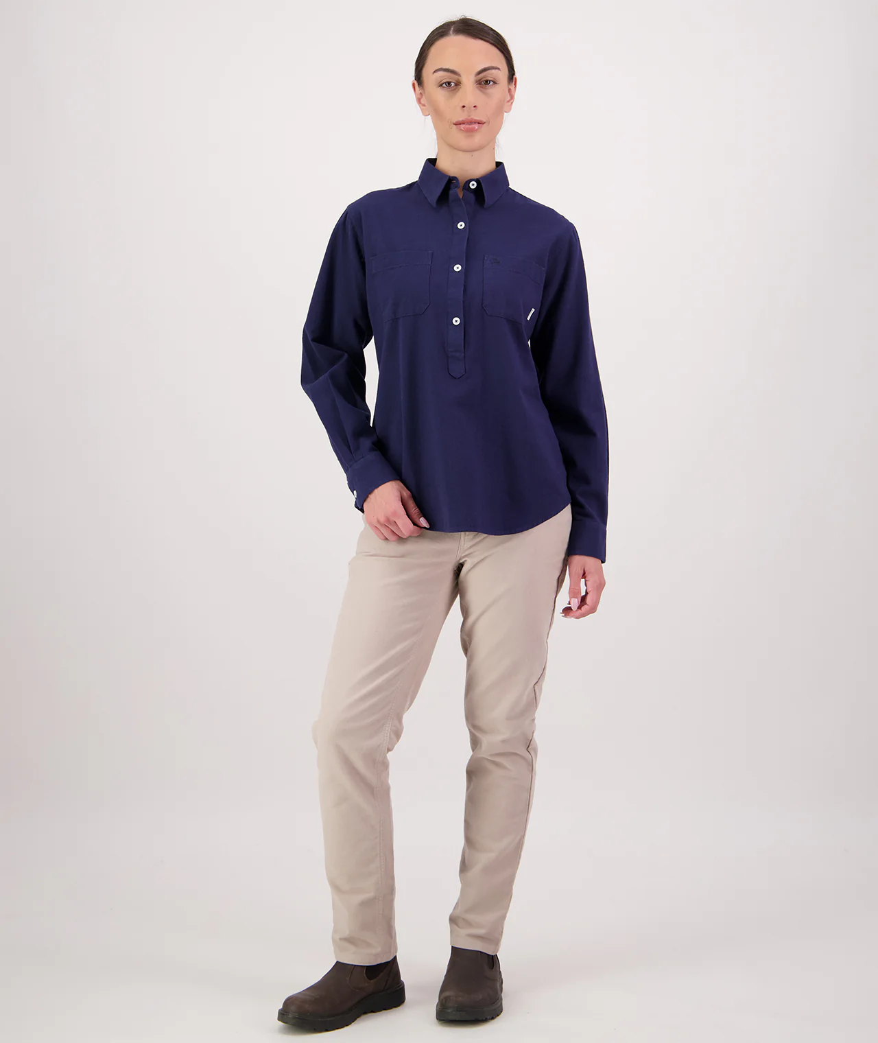 Women's Barn Long Sleeve Shirt - Image 5