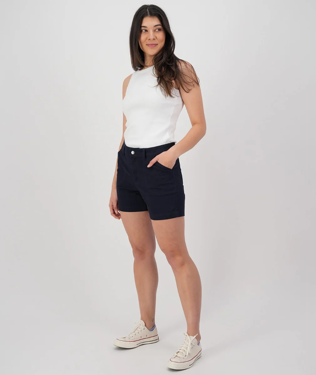 Women's Blumont Stretch Canvas Shorts - Image 6