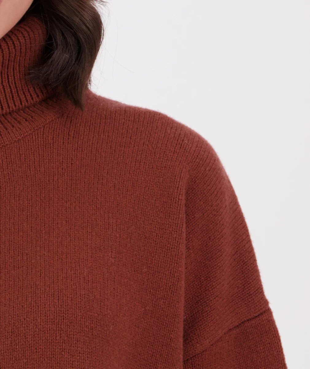 Women's Brunner Roll Neck Knit - Image 5