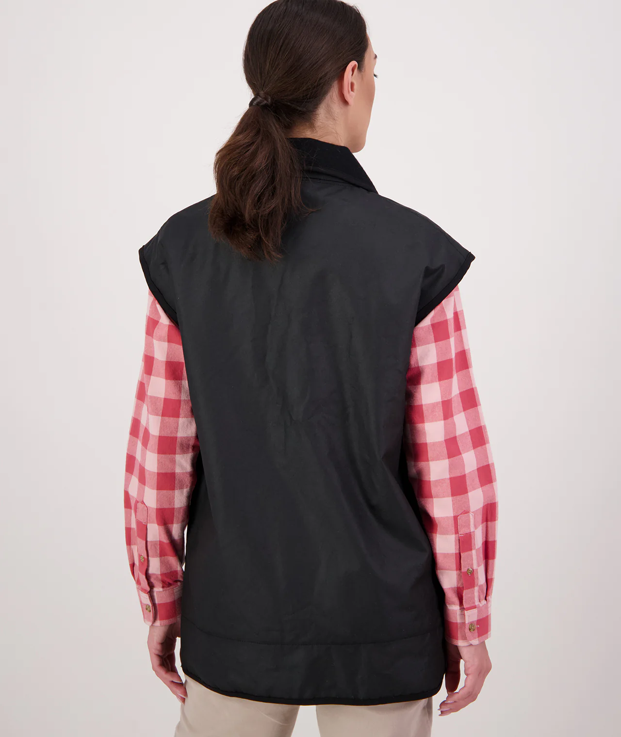 Women's Foxton Oilskin Vest - Image 6