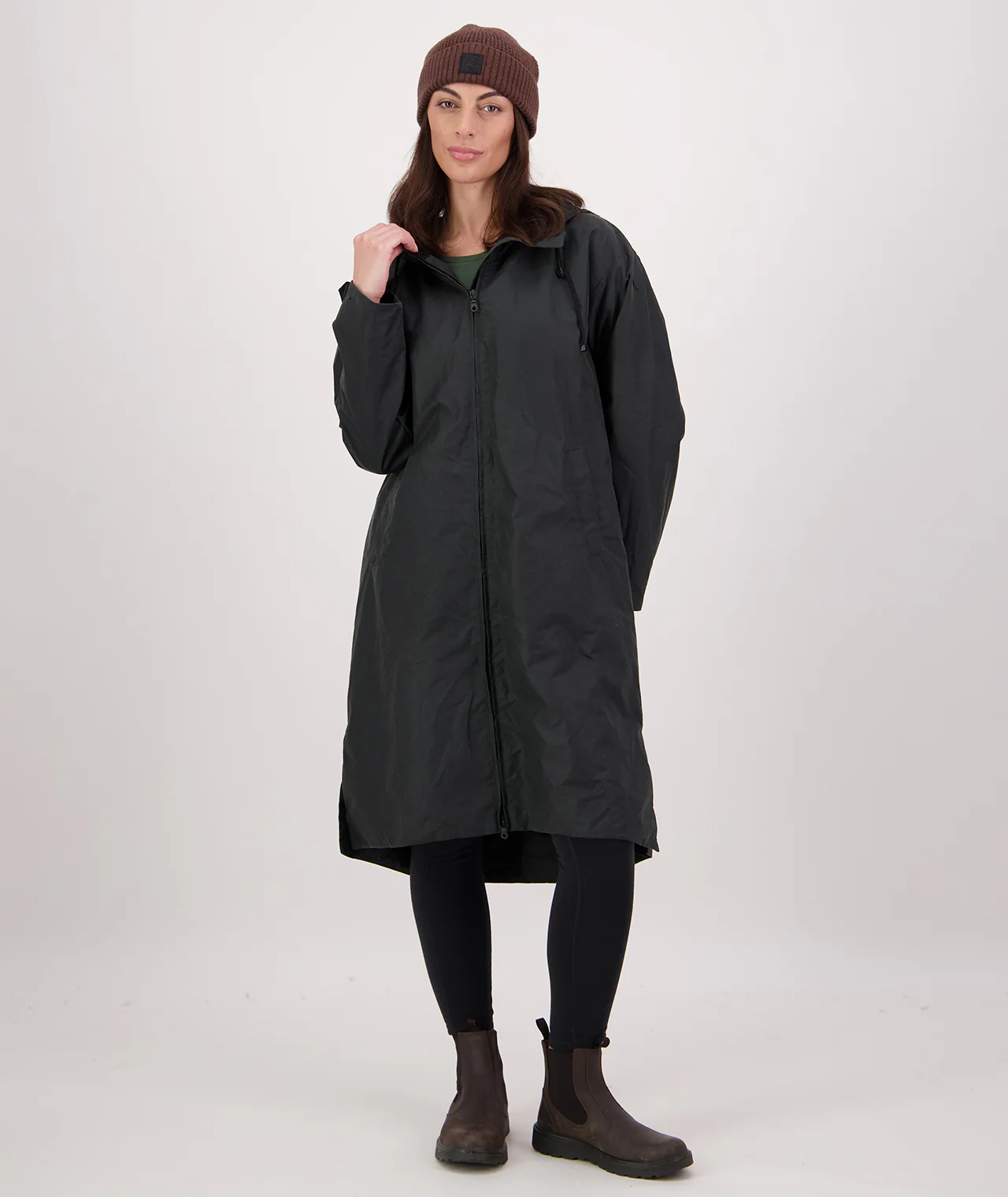 Women's Glenorchy Oilskin Coat - Image 8