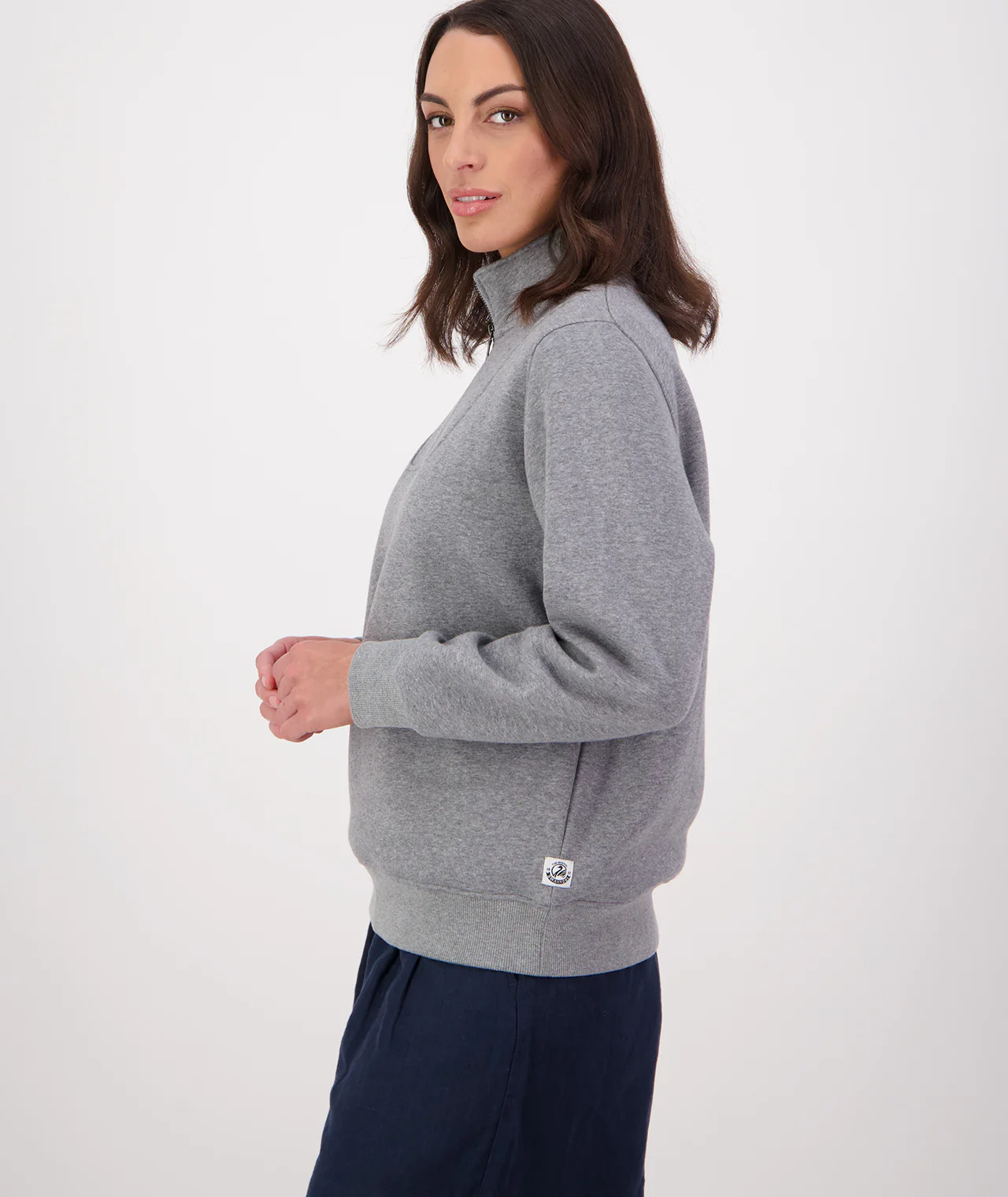 Women's Hazelwood Quarter Zip Jumper - Image 3