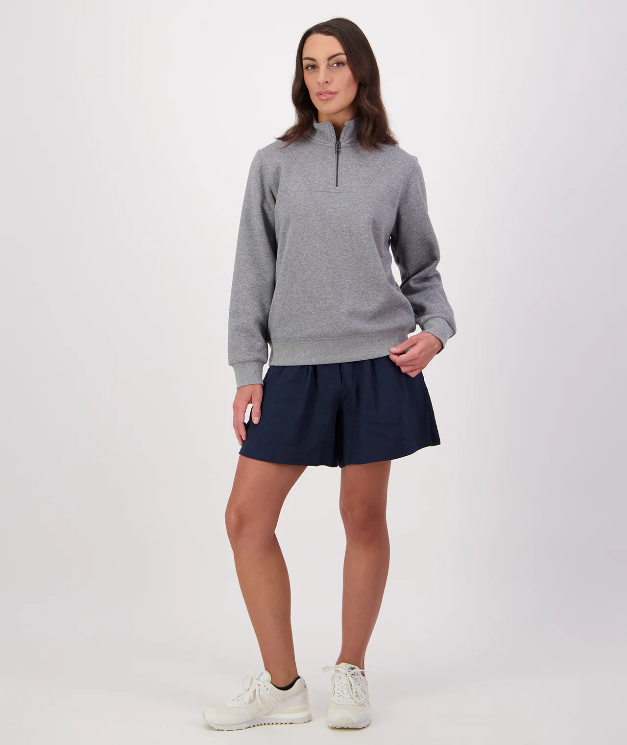 Women's Hazelwood Quarter Zip Jumper - Image 5