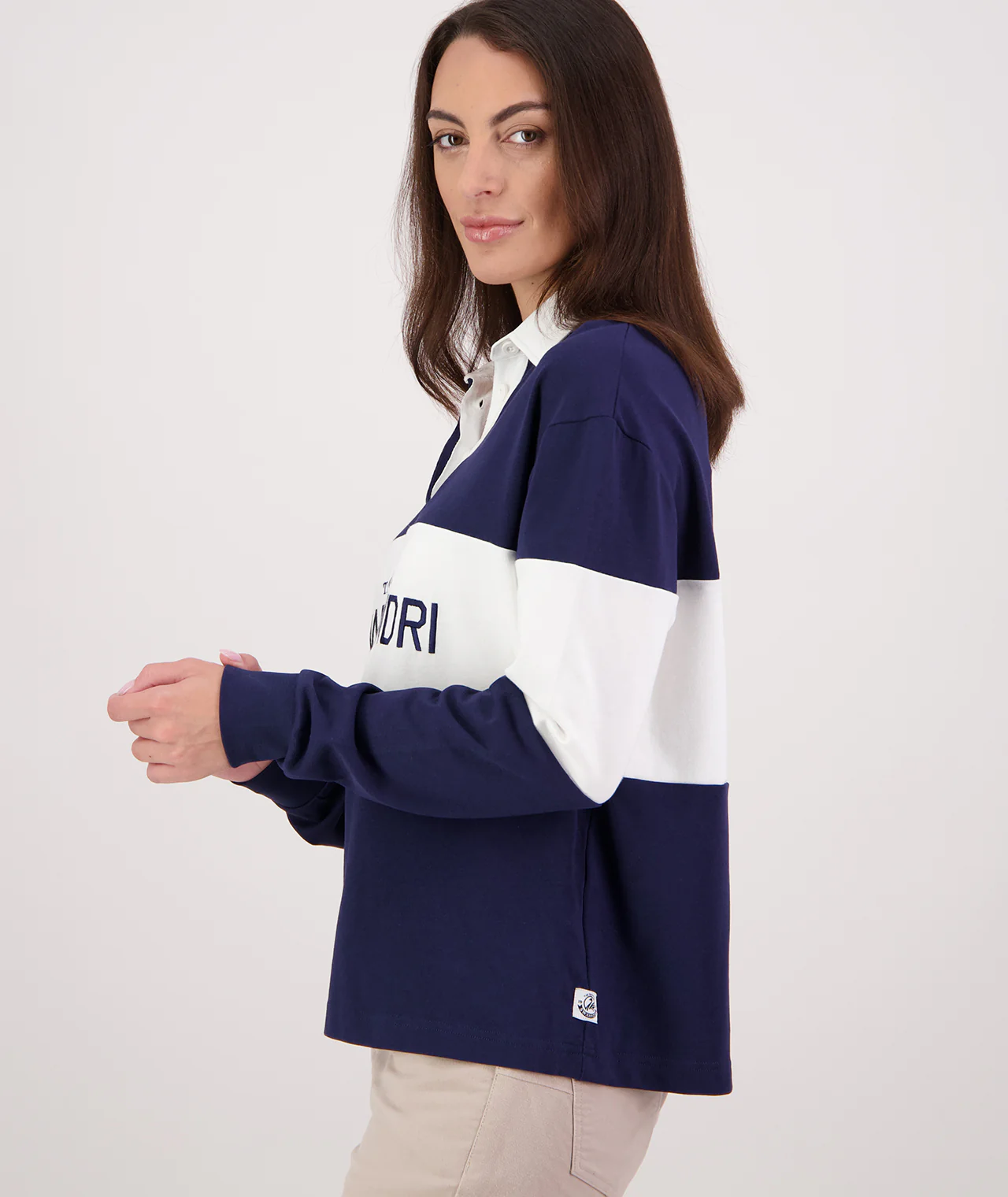 Women's Kimbell Long Sleeve Rugby Top - Image 2