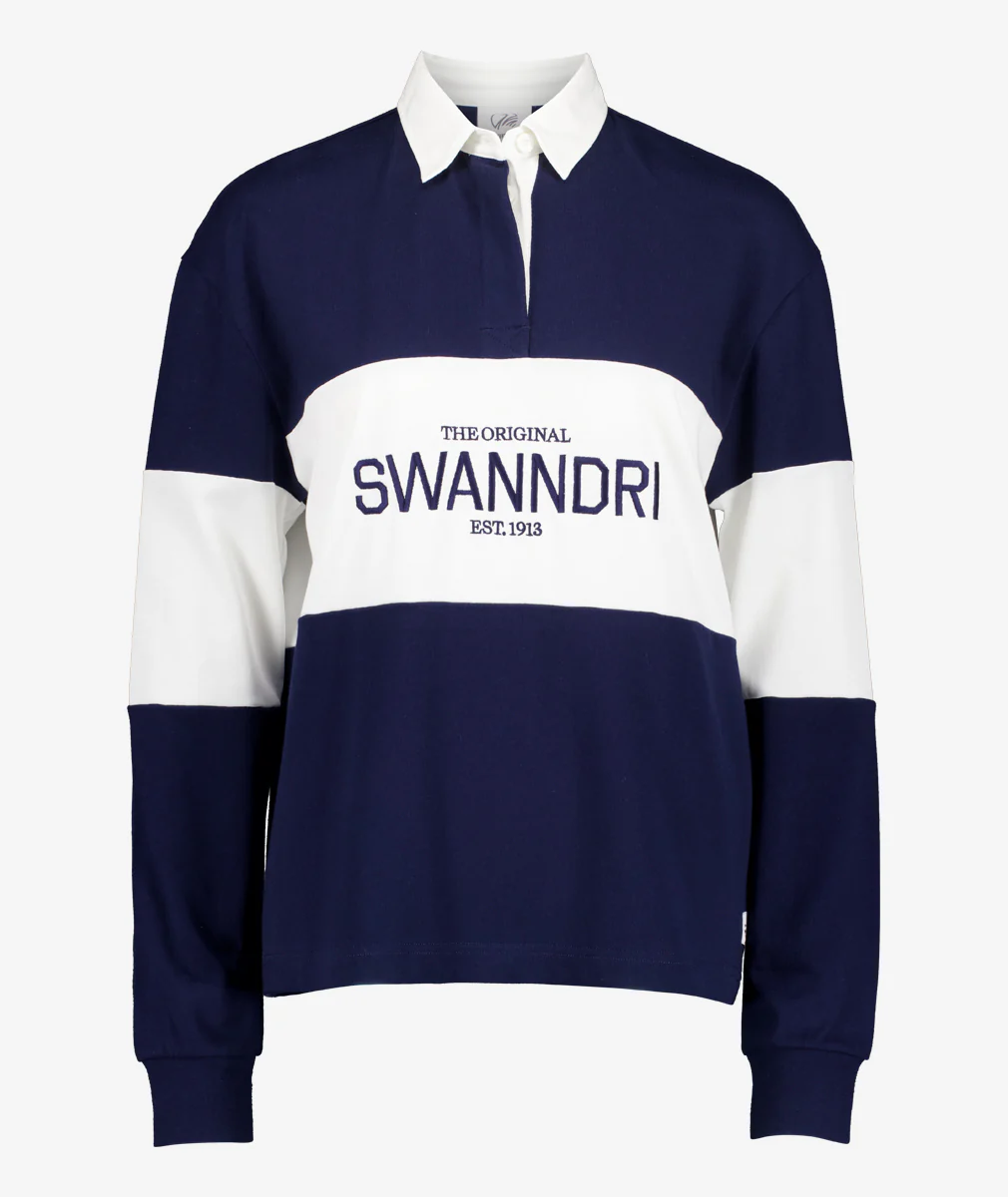Women's Kimbell Long Sleeve Rugby Top - Image 6