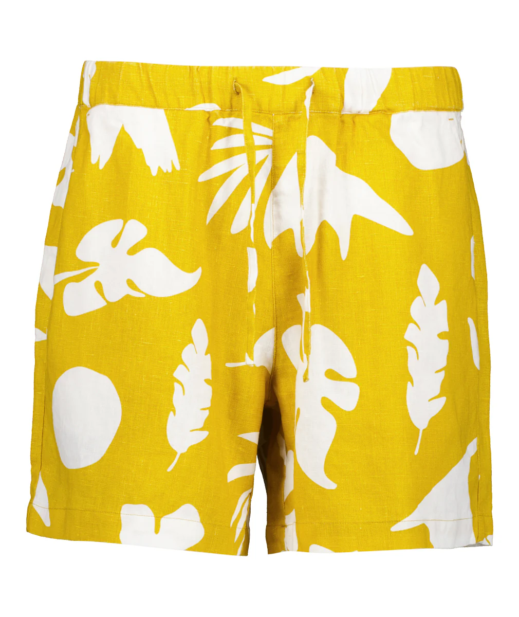 Women's Leafage Linen Short - Image 6