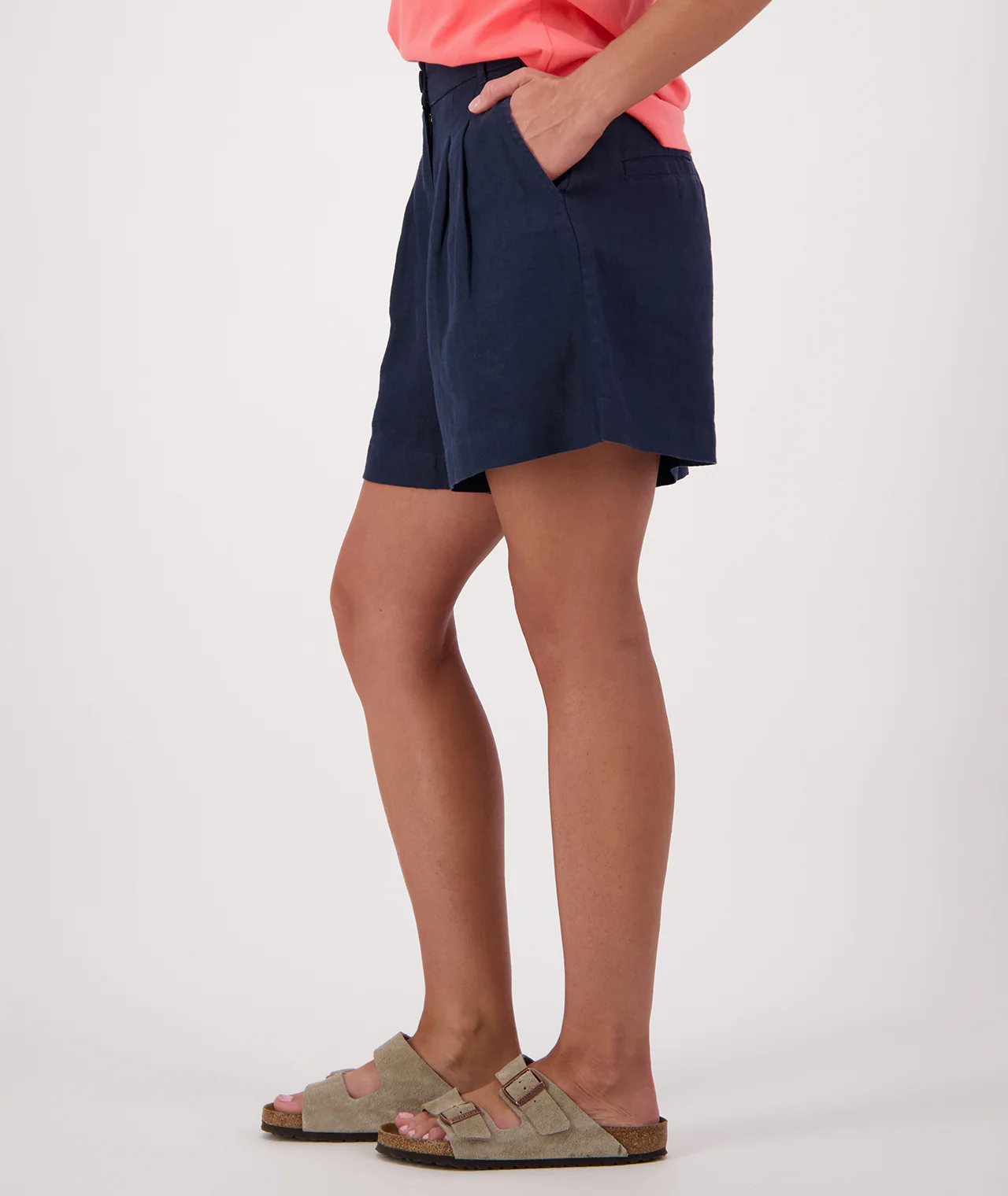 Women's Leila Linen Short - Image 3