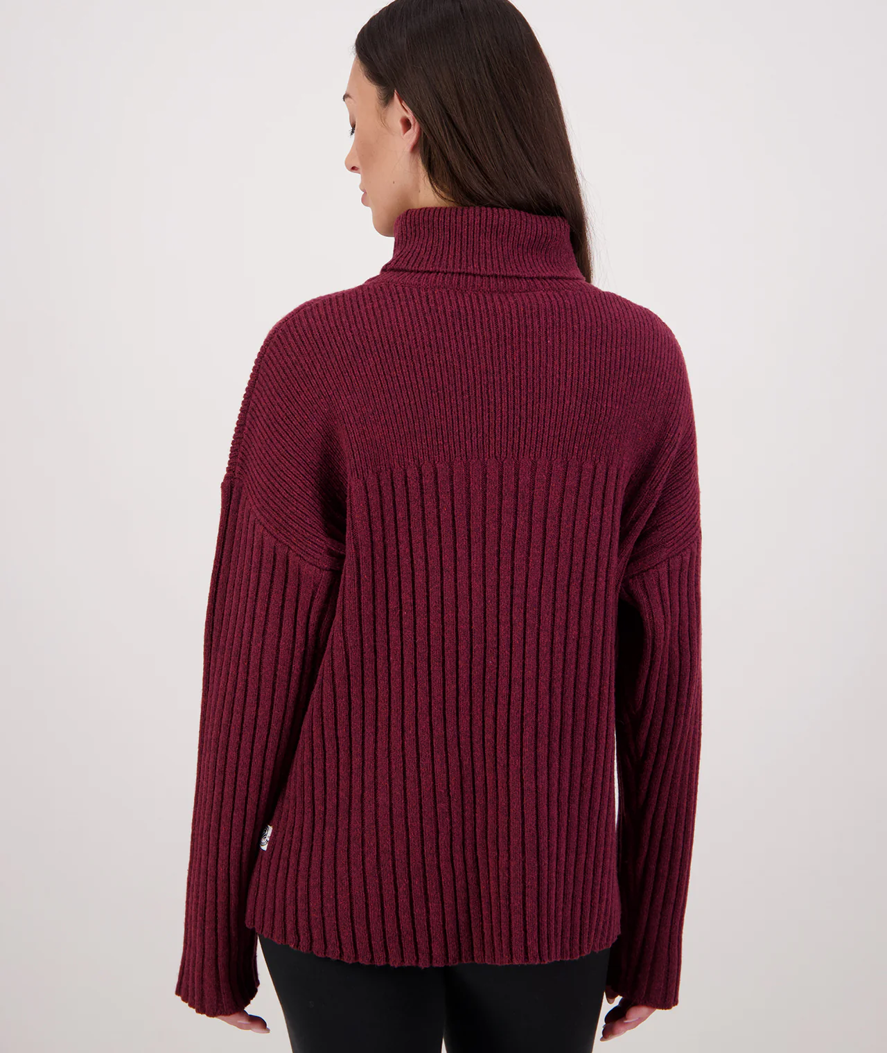 Women's Lillian Rib Roll Neck - Image 3