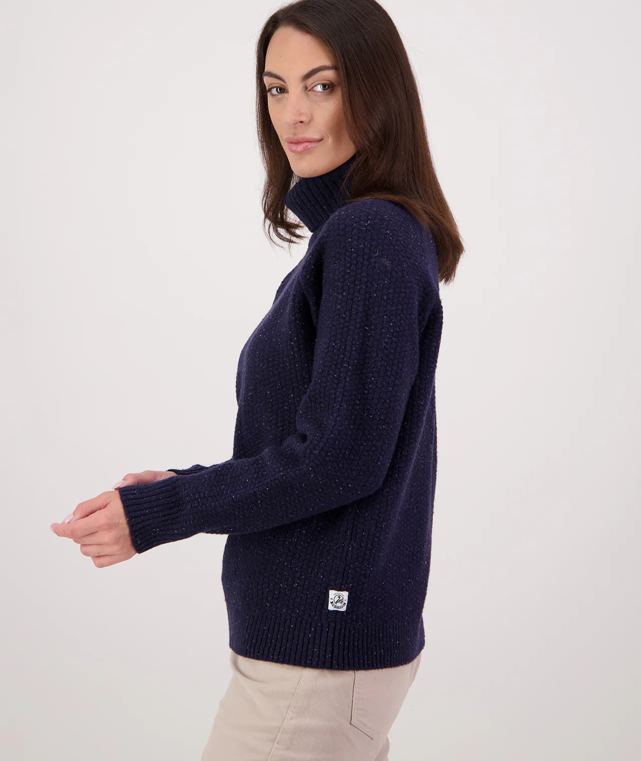 Women's Lyttelton V2 Roll Neck Jumper - Image 2