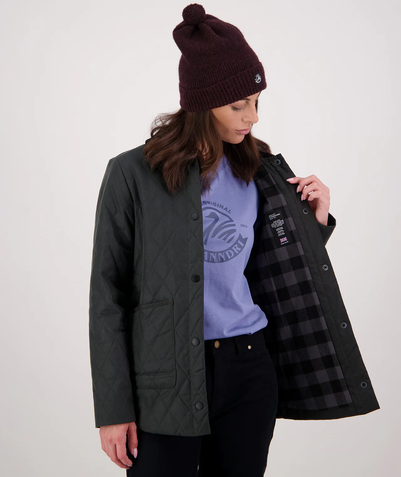 Women's Madeline Oilskin Jacket - Image 6