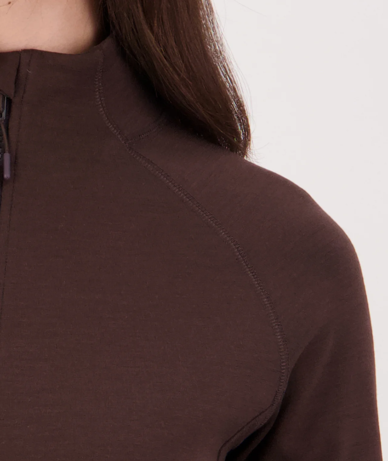 Women's Merino Fusion Zip Up Top - Image 5