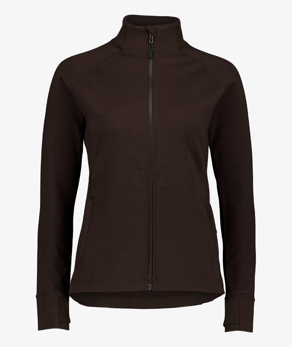 Women's Merino Fusion Zip Up Top - Image 7