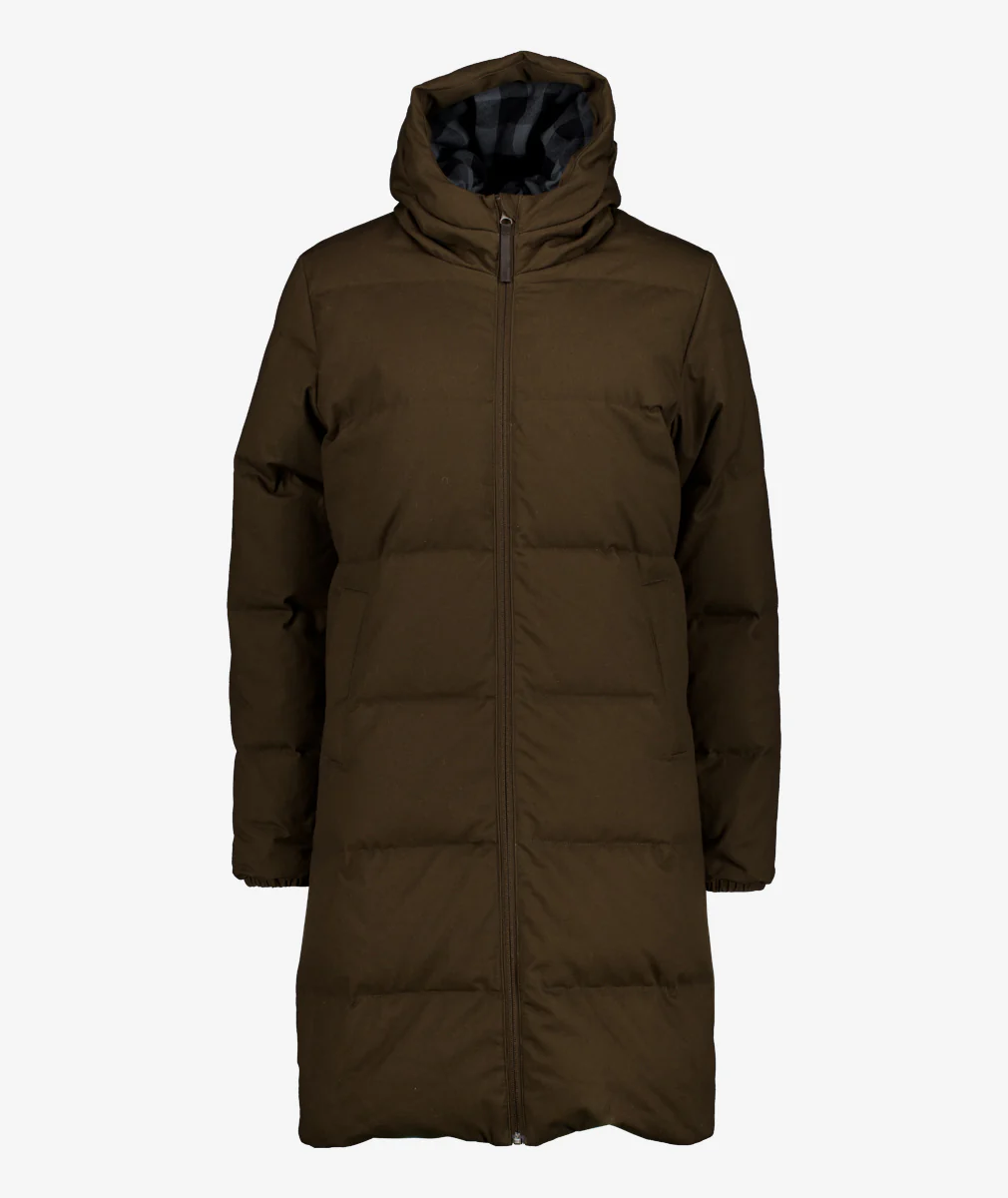 Women's Nimbus Longline Down Coat - Image 11