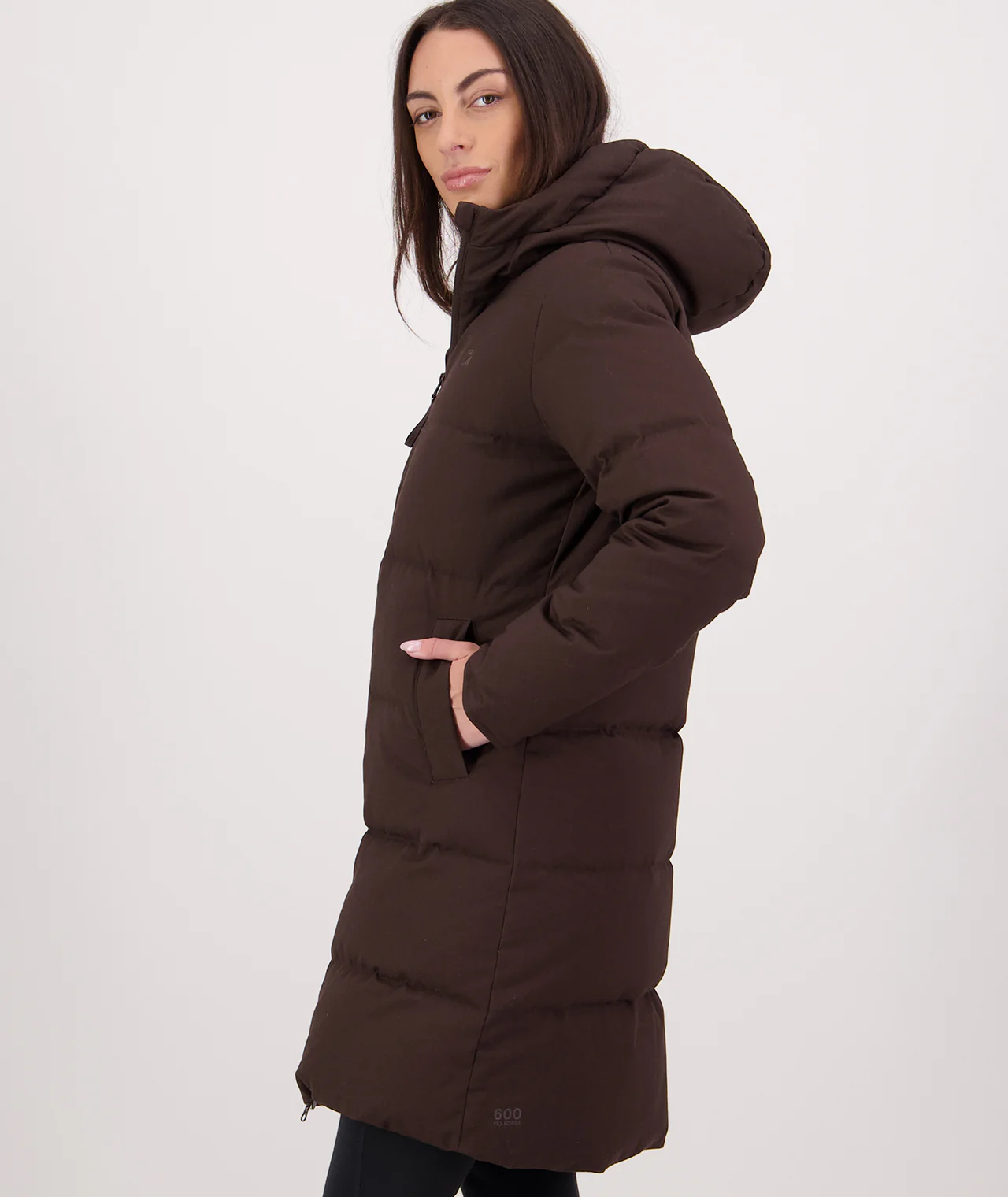 Women's Nimbus Longline Down Coat - Image 5