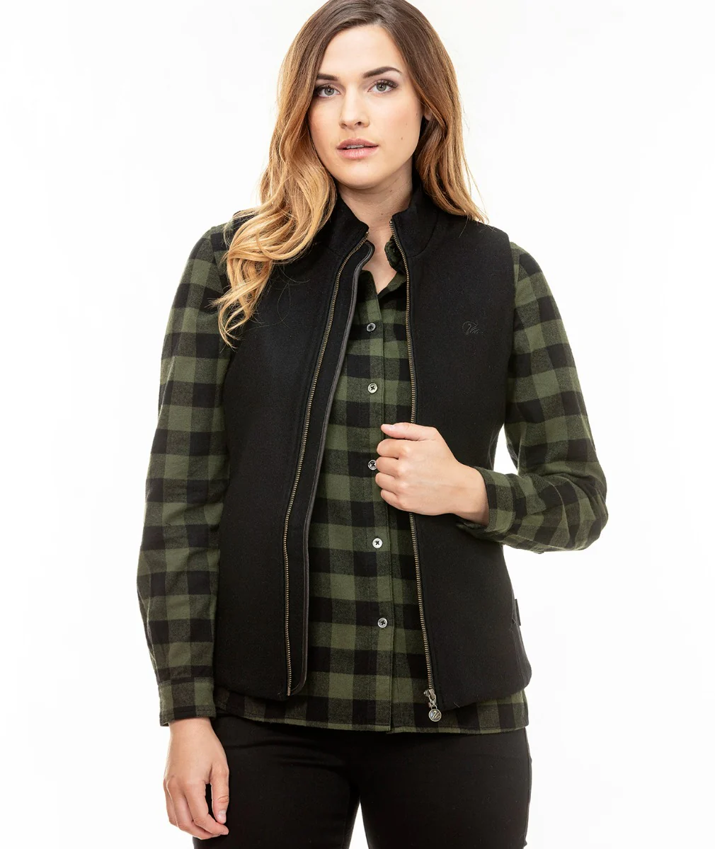 Women's Overpass Merino Vest - Image 2