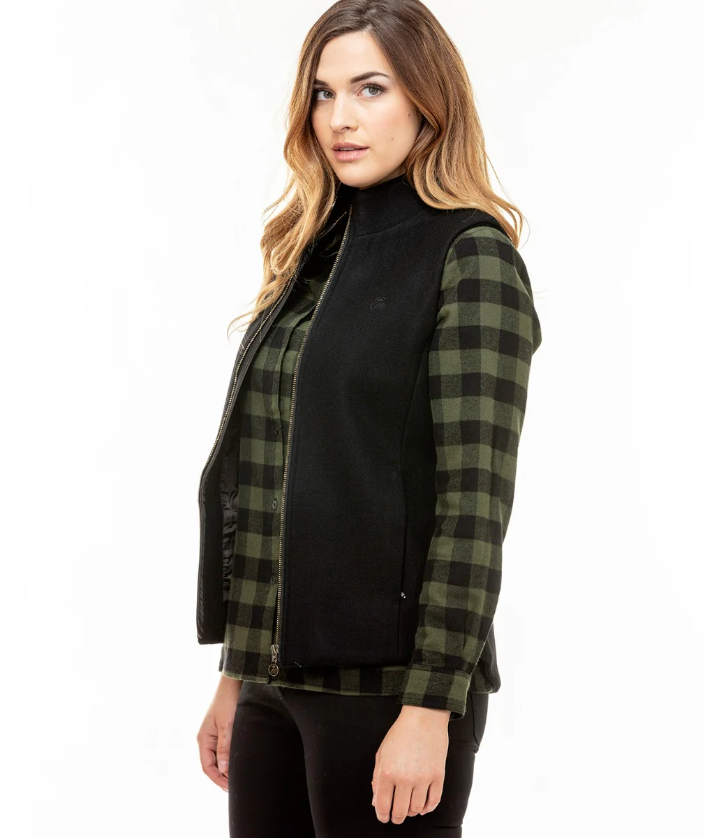 Women's Overpass Merino Vest - Image 3