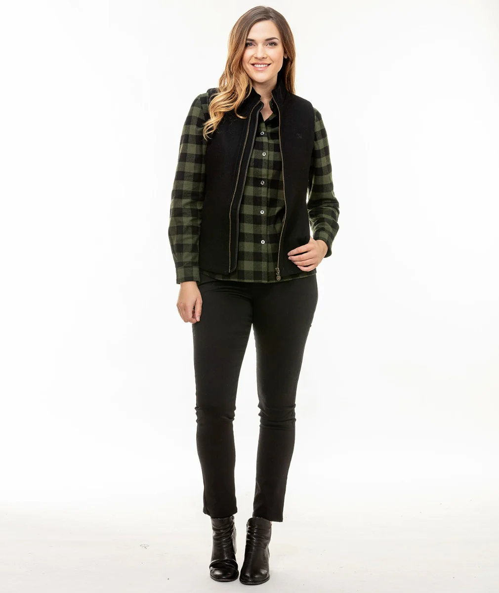 Women's Overpass Merino Vest - Image 5