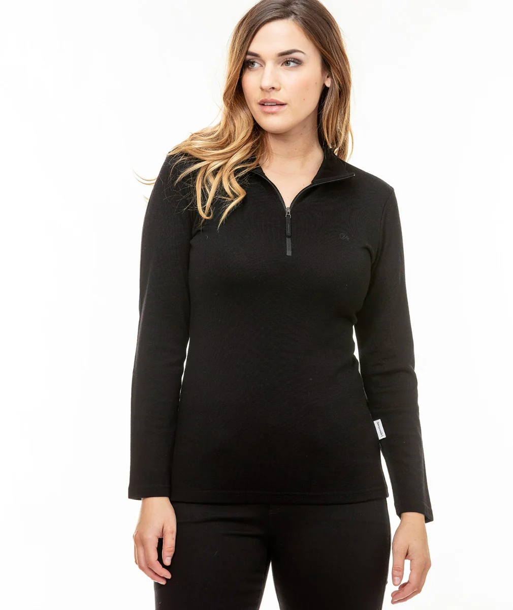 Women's Plymouth Merino Pullover - Image 3