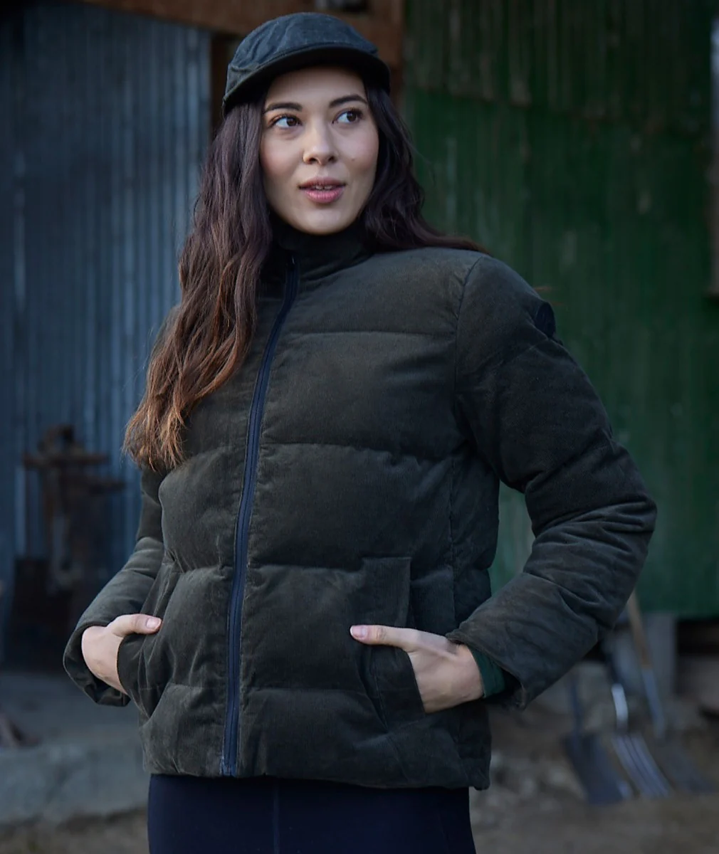 Women's Summit Corduroy Insulated Jacket - Image 11