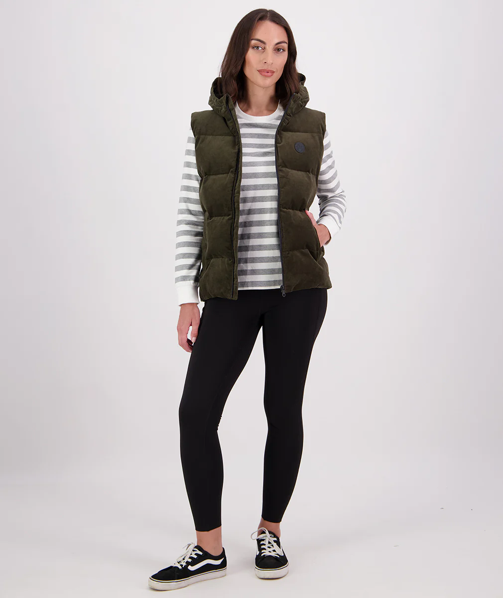Women's Summit Corduroy Insulated Vest - Image 11
