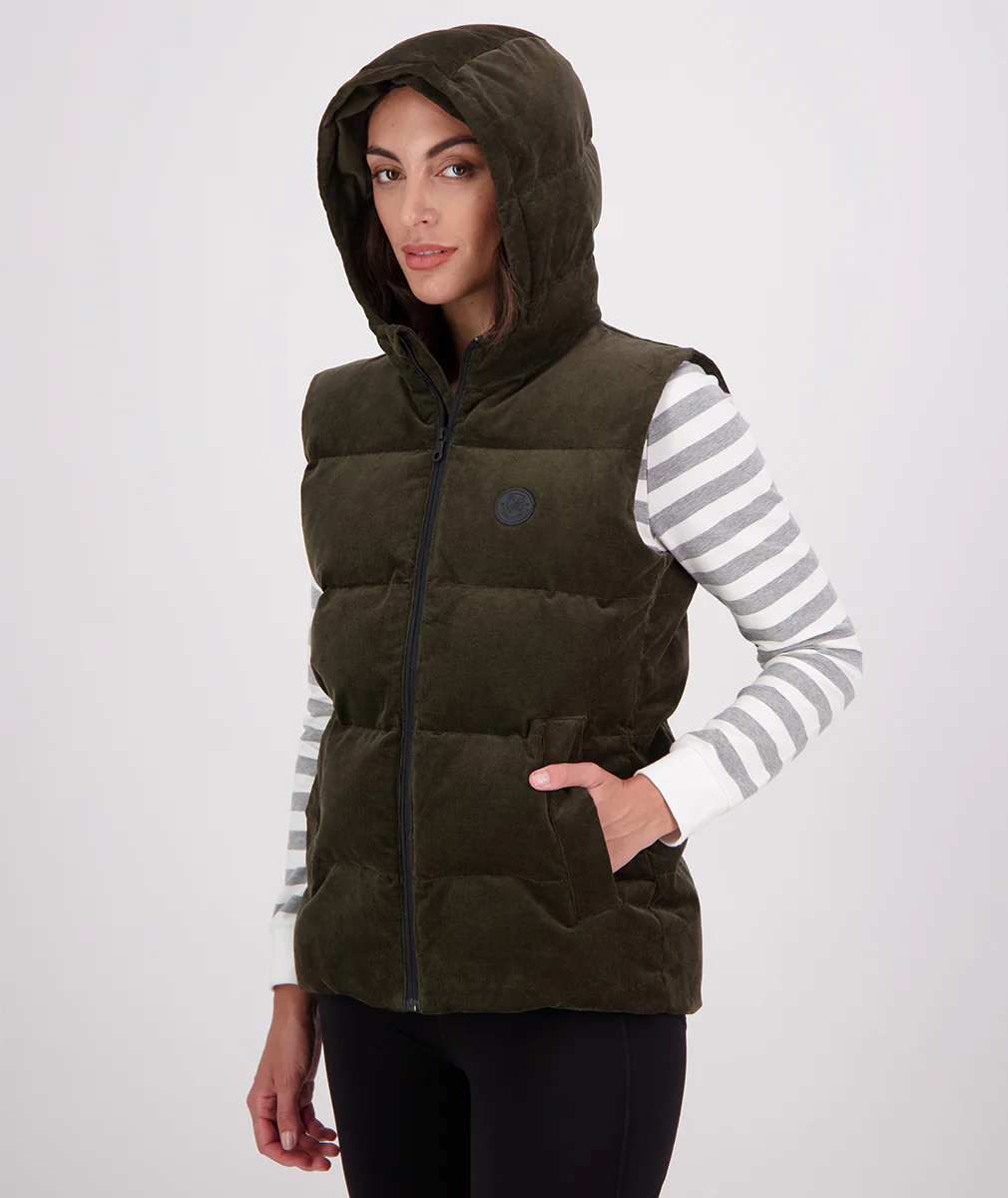 Women's Summit Corduroy Insulated Vest - Image 12
