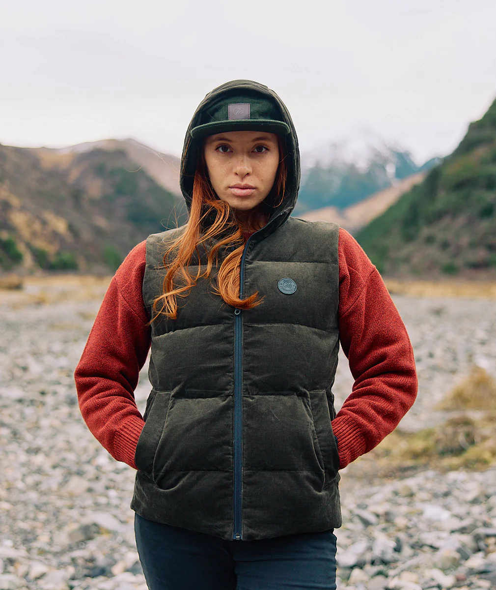 Women's Summit Corduroy Insulated Vest - Image 14
