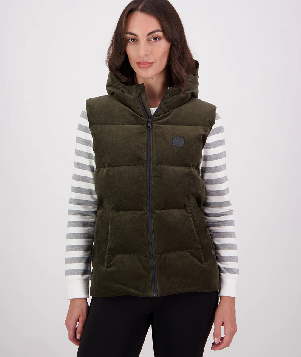 Women's Summit Corduroy Insulated Vest - Image 4