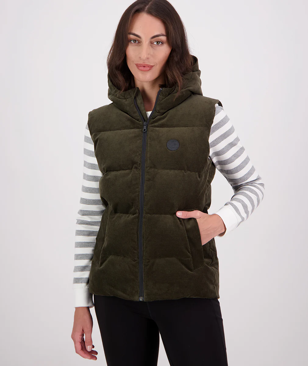 Women's Summit Corduroy Insulated Vest - Image 5