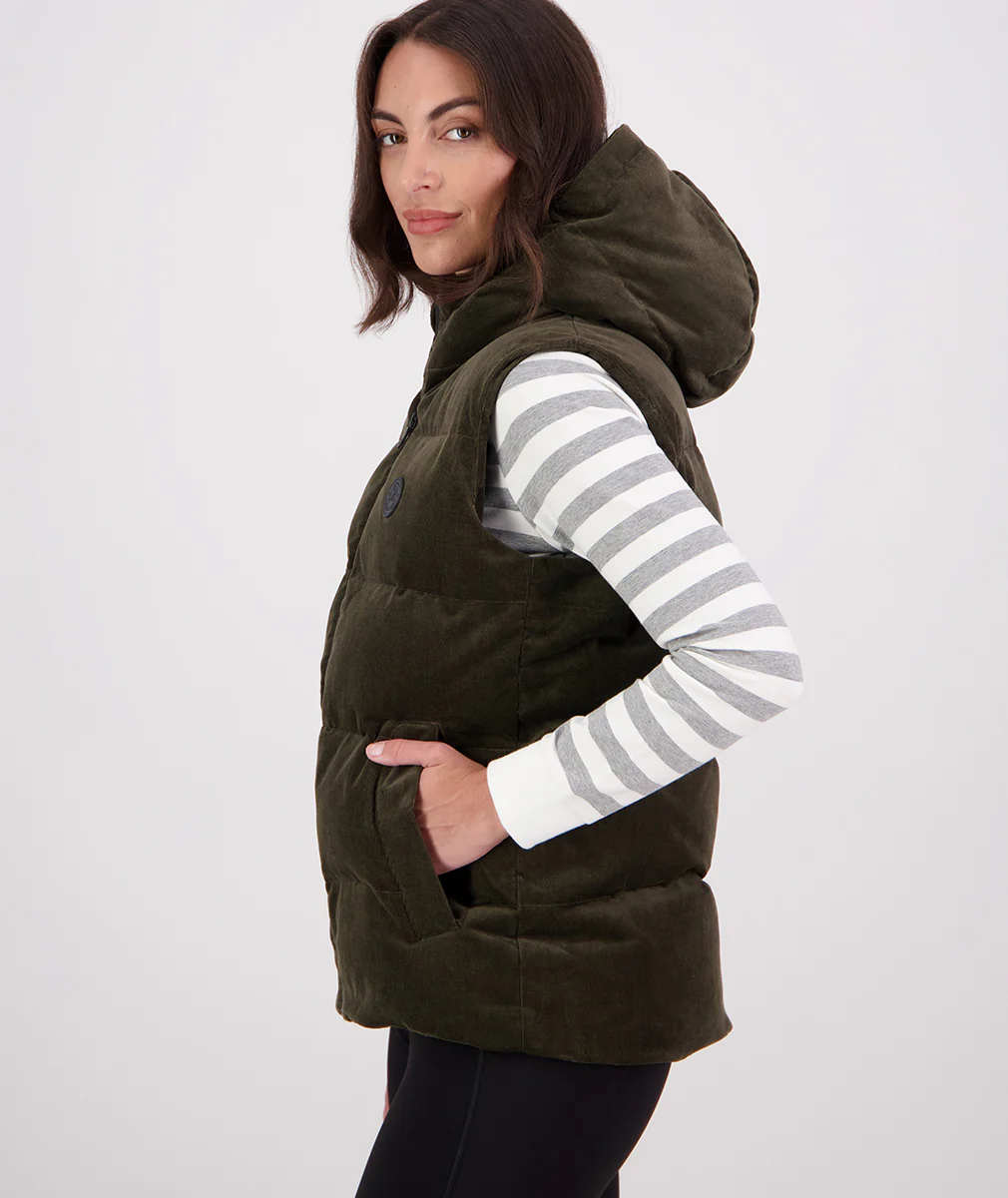 Women's Summit Corduroy Insulated Vest - Image 6