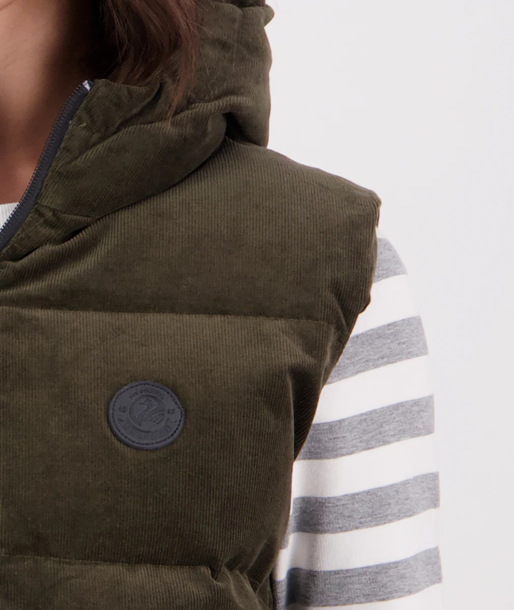 Women's Summit Corduroy Insulated Vest - Image 9