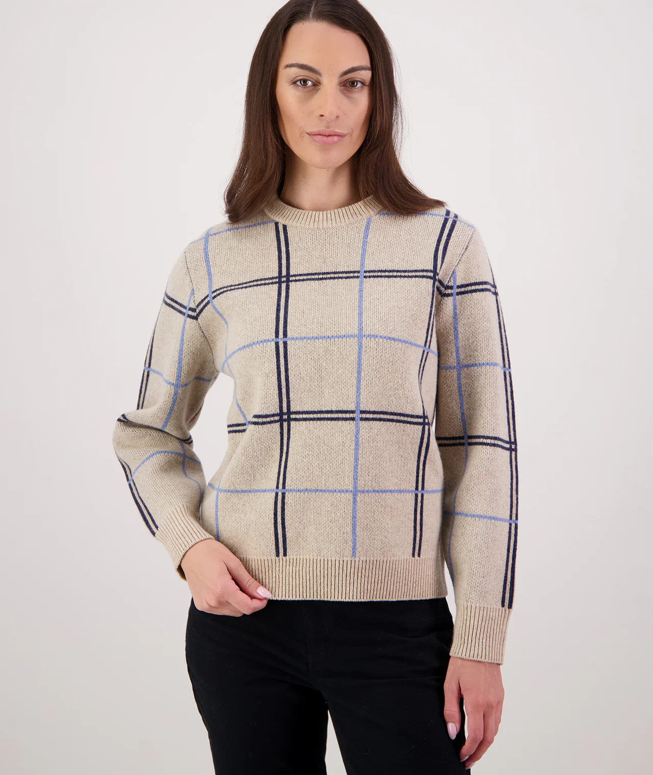 Women's Yasmin Check Knit