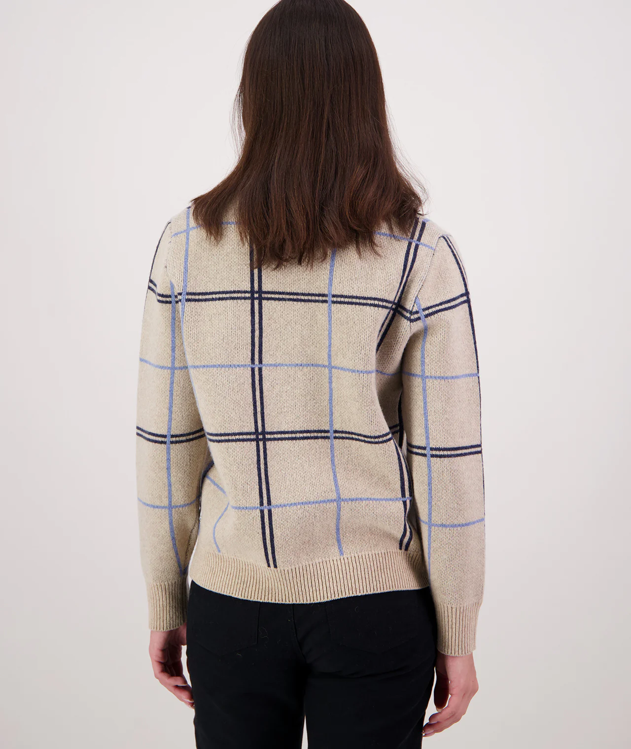 Women's Yasmin Check Knit - Image 3