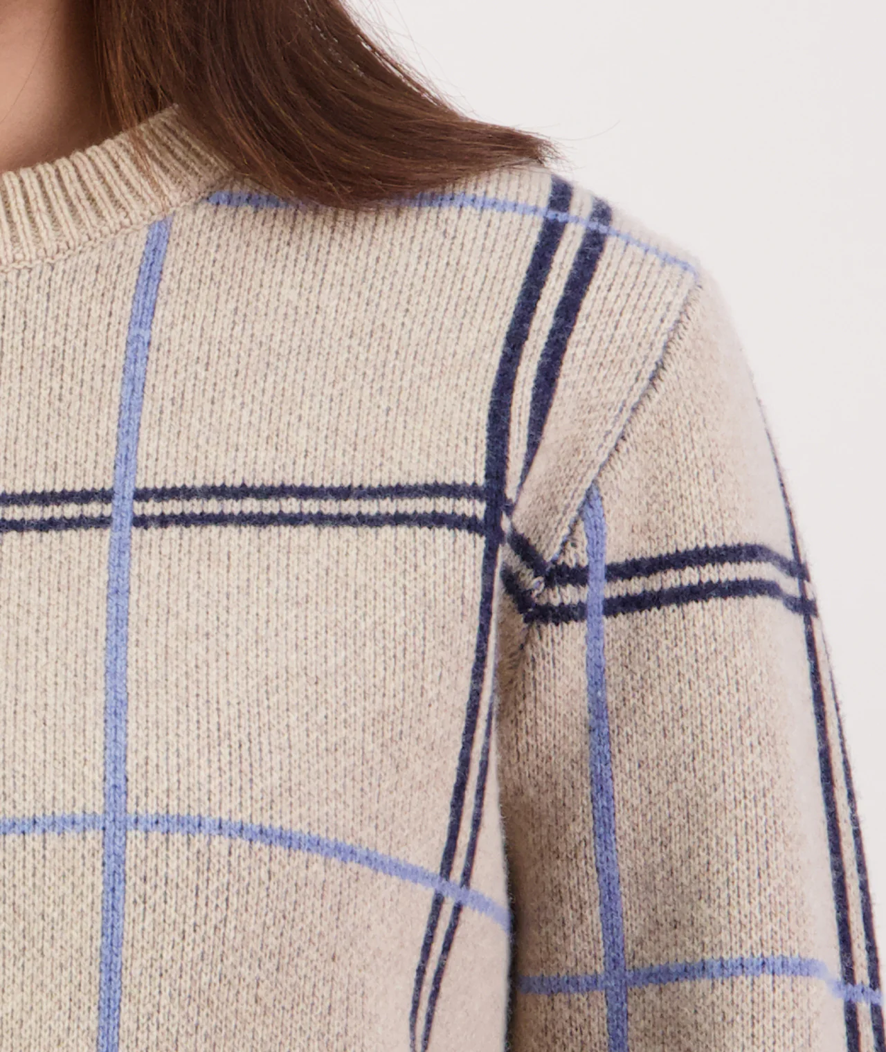 Women's Yasmin Check Knit - Image 4