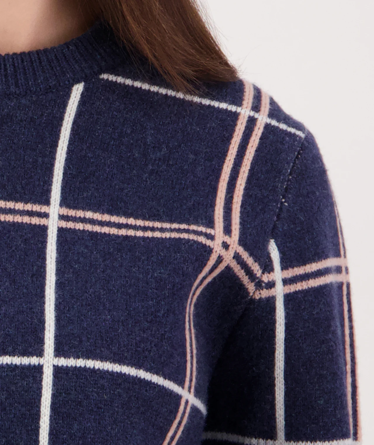 Women's Yasmin Check Knit - Image 4